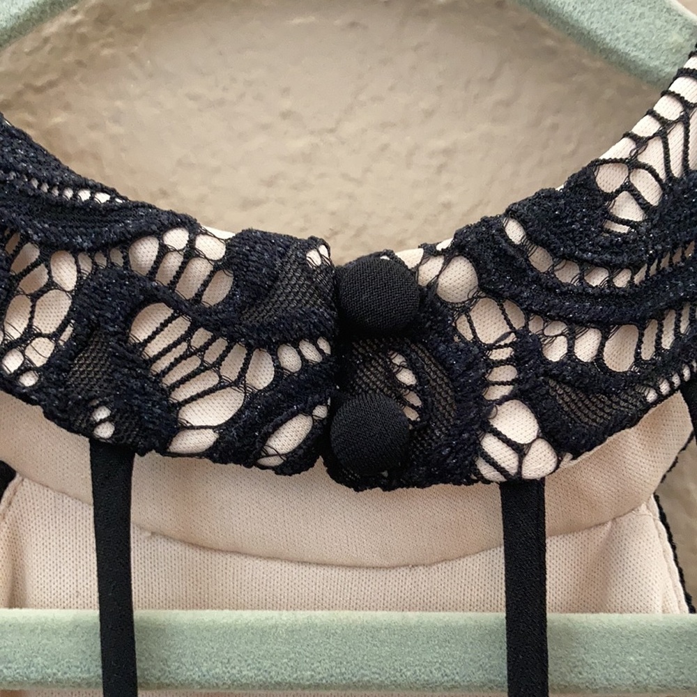Black and Lace Special Occasion Dress - 0 - Picture 5 of 6